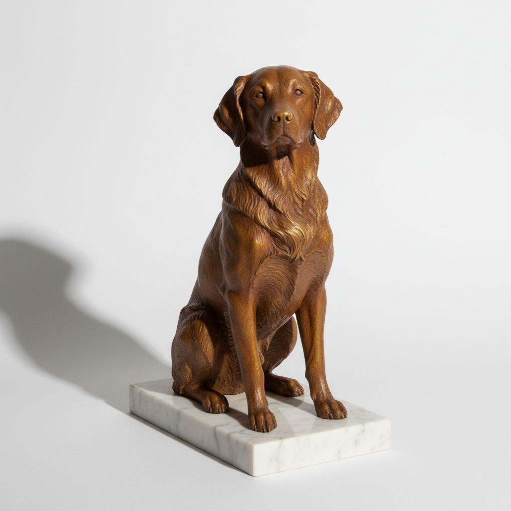 Custom Bronze Pet Sculpture